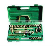 explosion&magnetism proof tools set 28pcs,non sparking tools,UKS,ISO9001