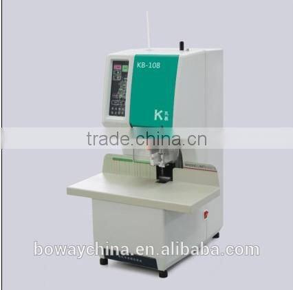 Boway service KB-108 30s nylon tube rivet punching and binding machine