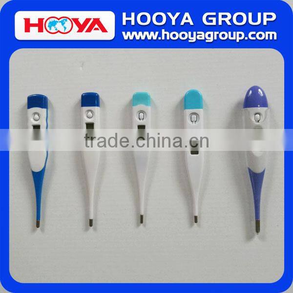 electronic digital thermometer with waterproof flexible instant reading optional