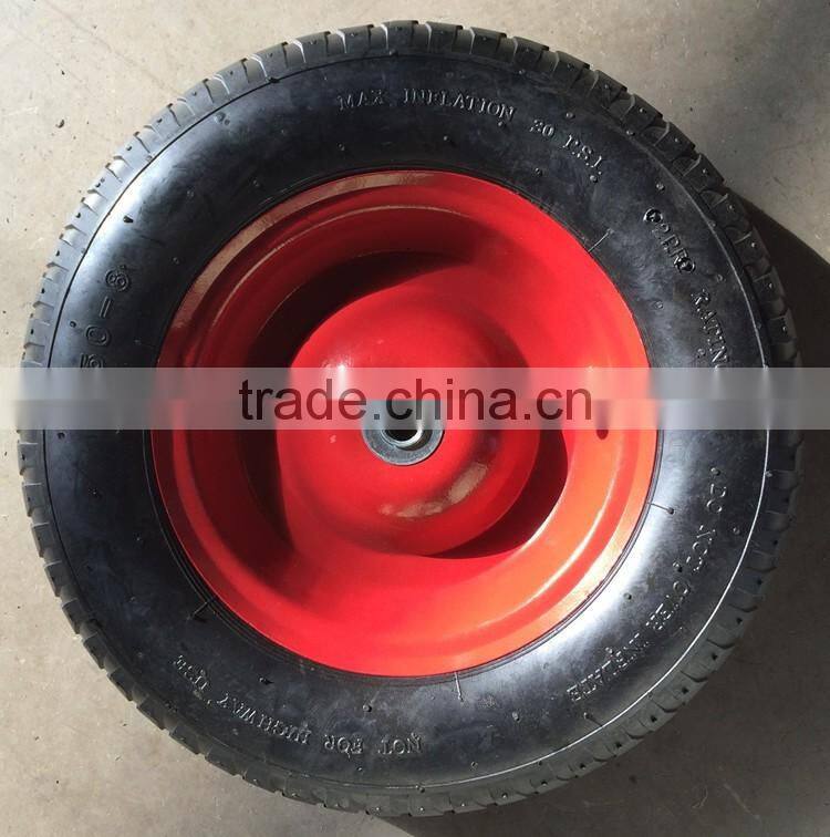 pneumatic tire 3.50-8 for wheelbarrow
