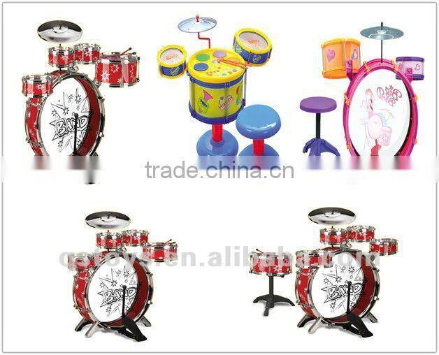 5pcs Musical Jazz drum kit toy with chair QS110506019