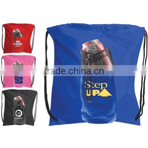 Bottle Polyester Drawstring Bag for Sport