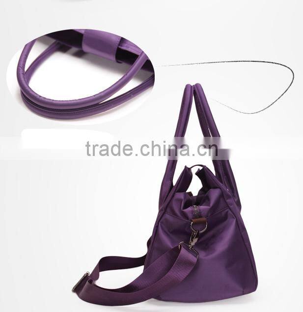High quality microfiber travel business duffel bag
