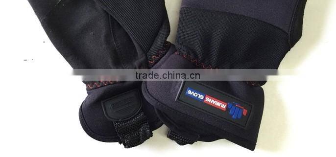 Industrial canvas Anti-slip GEL print Touch Screen Work gloves