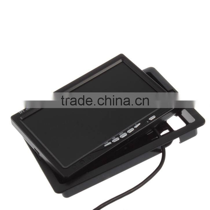 New 7" TFT Car LEC Monitor Digital Color Screen Car Headrest Monitor Car Monitor for Backup Rear View Camera