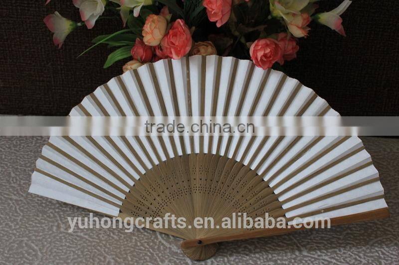 2015 the best fashion paper fan for promotion