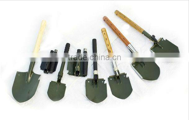 Outdoor sports Fiberglass multifunction Military Shovel for Car camping tent