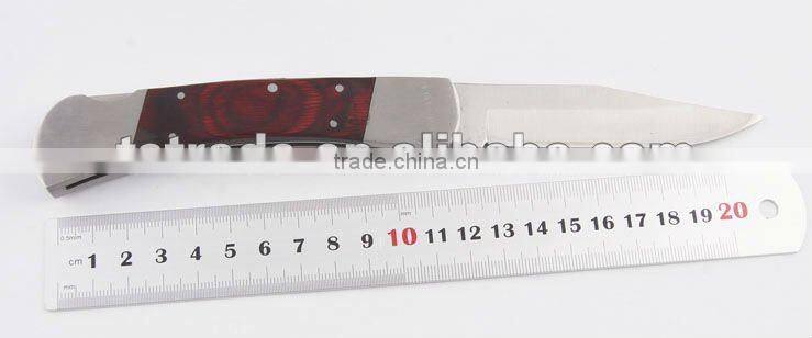 New design Multi functional stainless steel folding pocket strider knife 208