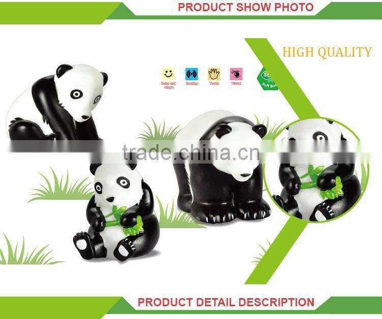 wholesale Kids toys rubber animal panda soft toy