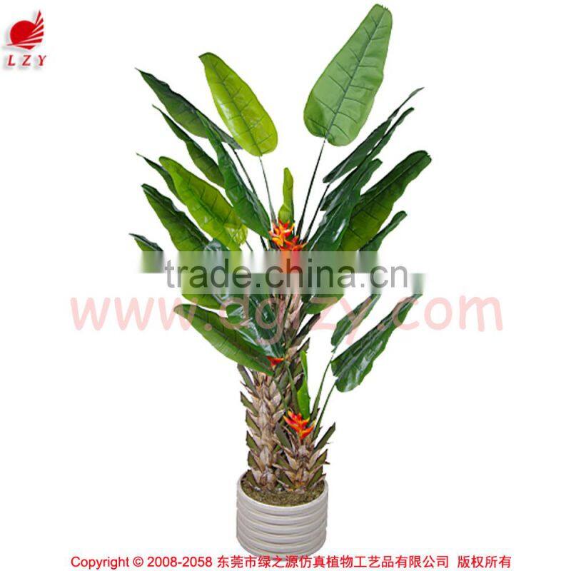 Artificial decorative banana tree ficus tree branch live bonsai tree for home and office decoration