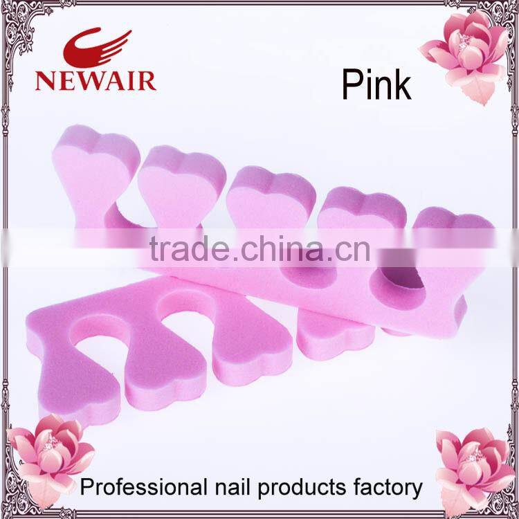 Newair silicone toe seperator nail art tool
