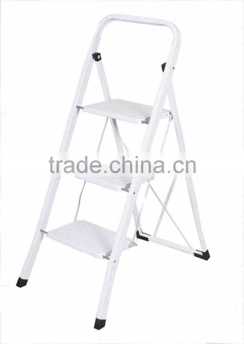 WR2030-11 3 step Steel folding agility household Step Ladder