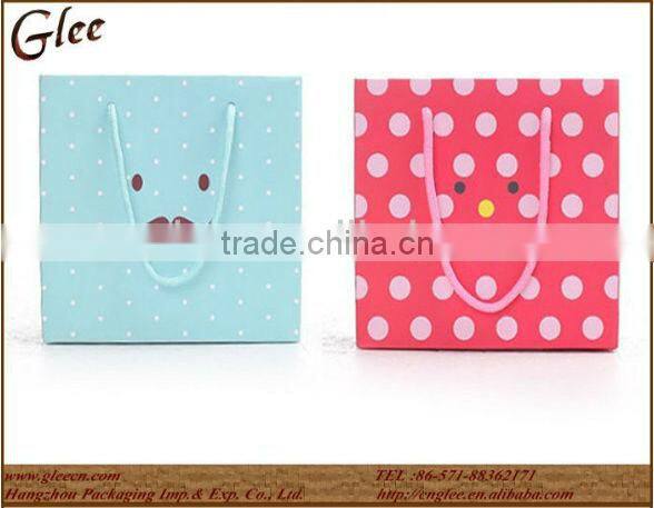 Environmental protection paper gift bags shopping bag