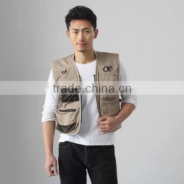 Best selling high quality labour work polyester safety vest