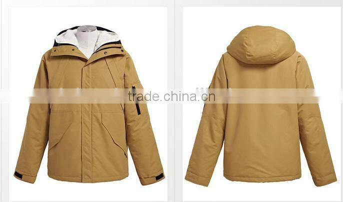nylon waterproof warm winter jacket