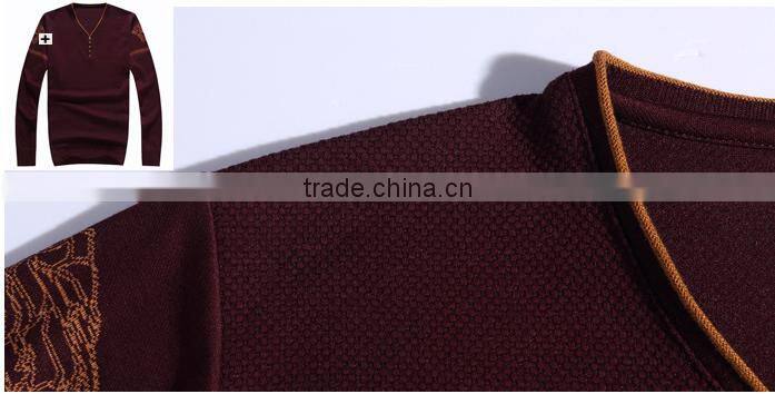 GZY Men top quality casual skinny christmas sweater wholesale