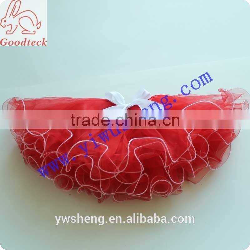 2016 Hot sale kid's clothes girl's neon green pettiskirts