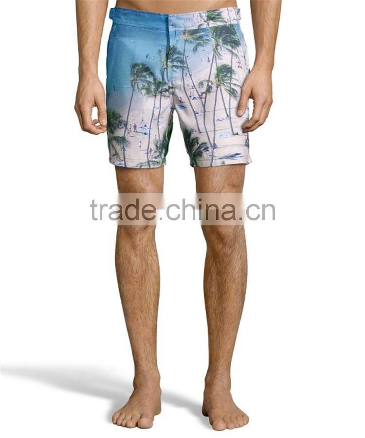 Bulk sale fashion design cotton men's boardwear custom boardshorts