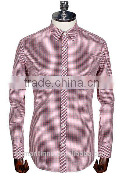 New 100% cotton latest shirt designs for men