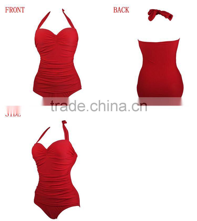 China Bikini Manufacturer Women One piece Bathing Suit swimsuit