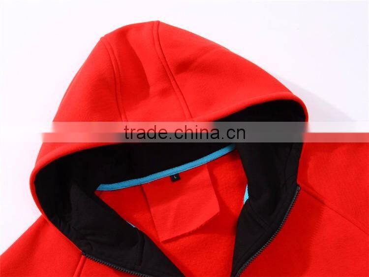 OEM Cheap Custom Heavy Thick Mens Cotton Polyester Fleece Zip Up Sweatshirt and Hoodies