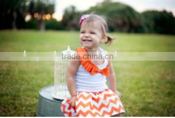 girls lace dresses clothing Baby Summer Chevron Petti Dress girls one shoulder dress baby girls children clothing