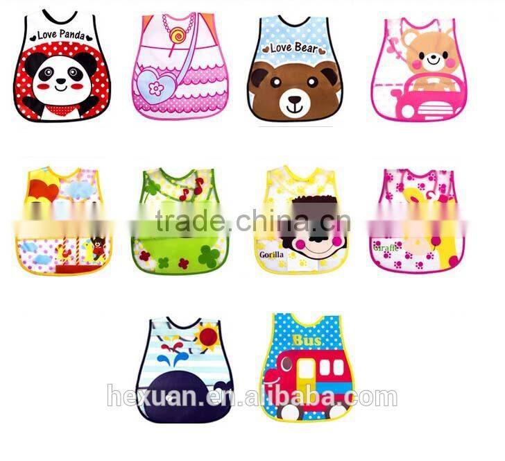 10 designs you can choose ,EVA baby bibs, personalized adult bibs