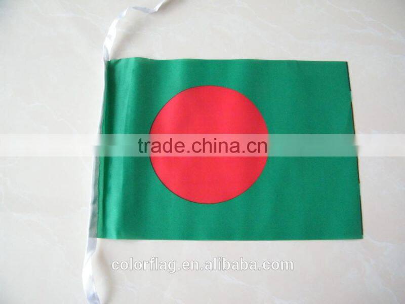 printed polyester country flag