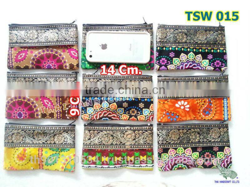 Thai wallet bag cotton fabrics