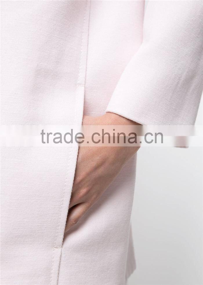 newest lovely pink korea women winter coat 2014