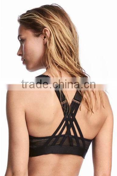 Factory Wholesale Yoga Tanks Fitness Top Training Blank Ladies Sports Bra