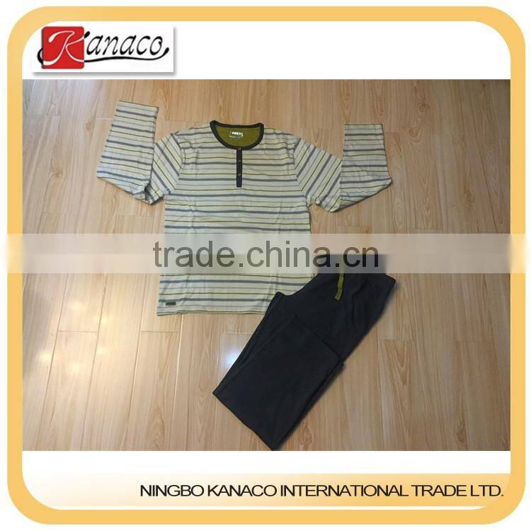 Causual Fashion men Long Sleeve Print T Shirt suits