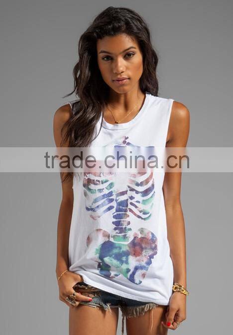 loose plain watercolor tank top