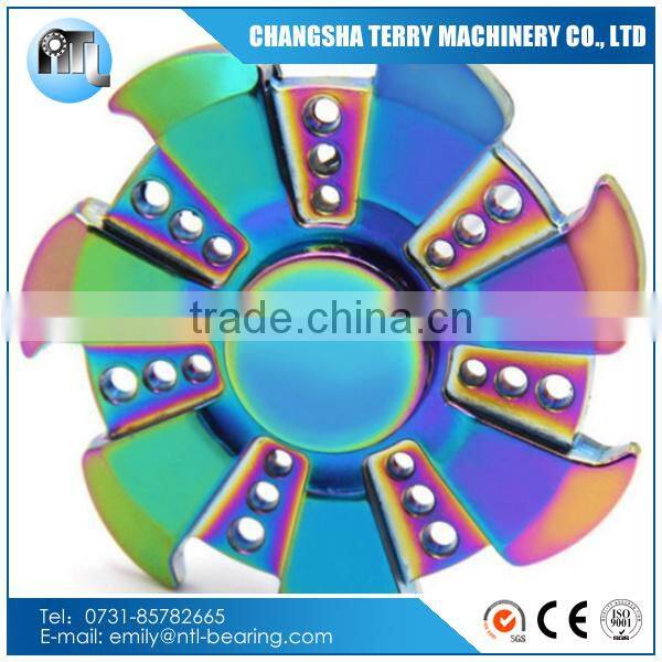 Aluminum alloy Metal Rainbow Dazzle Colorful Fidget Toys