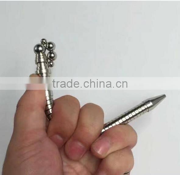 new design Think Ink Pen twist flex slide toy pen stress fidget pen