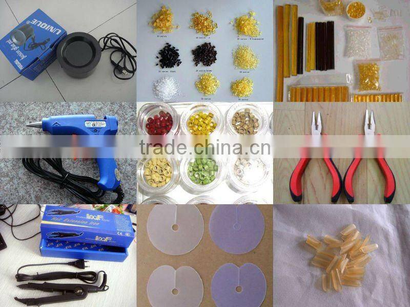 Professional Hair Extension Tool Plastic Blue Color Glue Gun