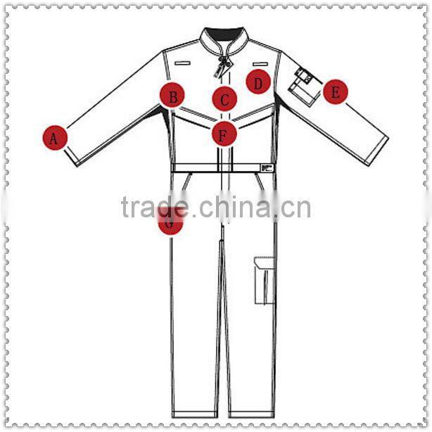 100% Cotton Non-FR Tropical Short Sleeve Coverall