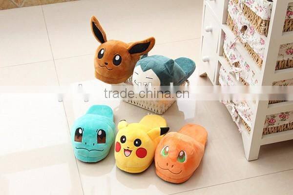 Soft Plush Pokemon Slipper ,PP Cotton Indoor Pokemon Slipper