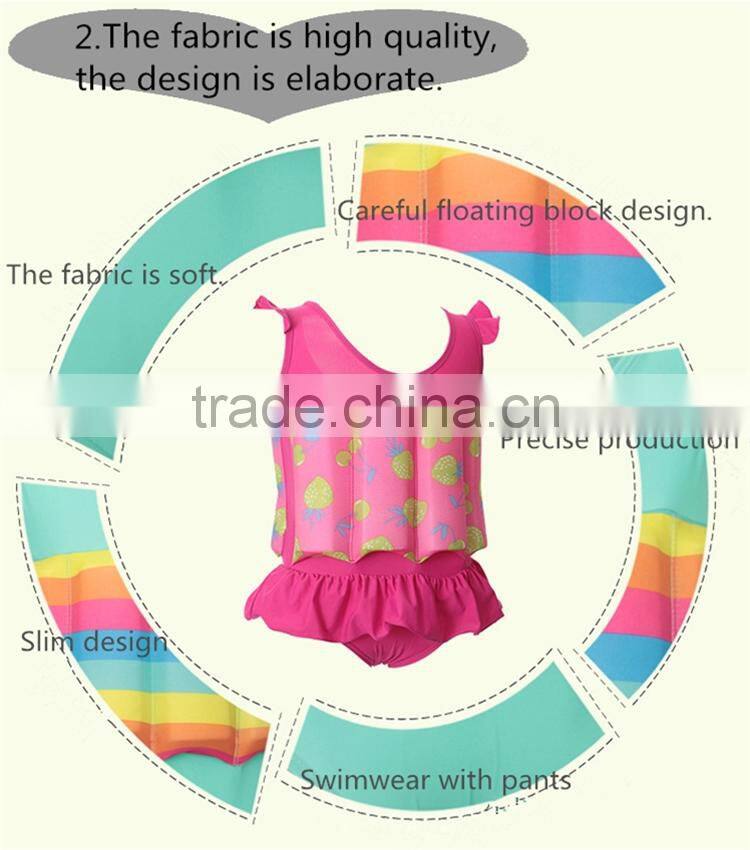 Removable floats high quality quick dry swimming suits