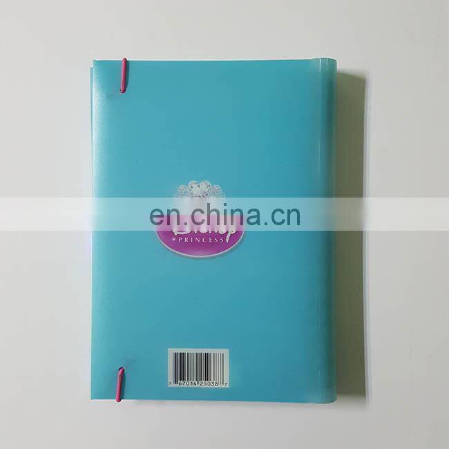 Wholesale cute kid a4 diary customized mini spiral notebook with lock key