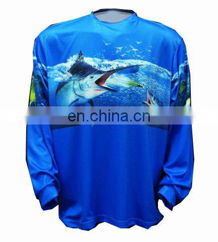 Full Sublimation Long Sleeve Fishing Shirt