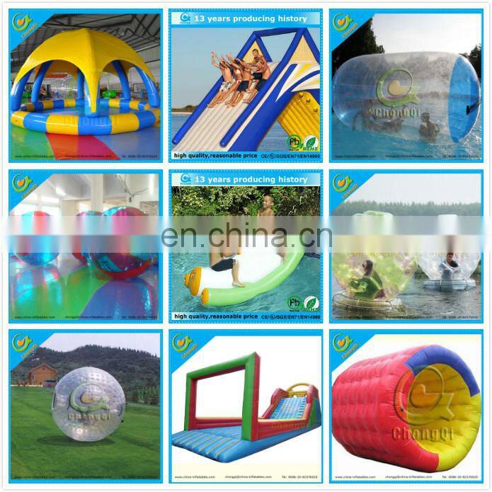 commercial inflatable giant water park with water slide and pool, water sports games price
