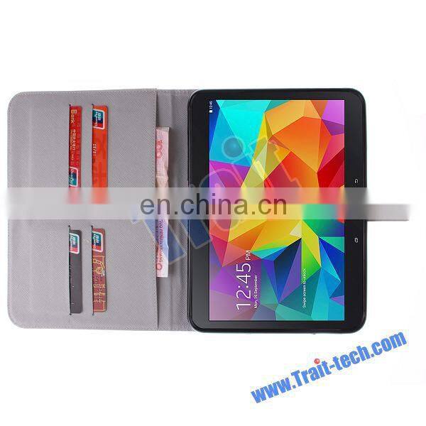 Alibaba Factory for Samsung Galaxy Tab 4 10.1 T530 leather case Cover