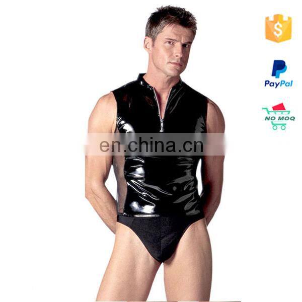 Wholesale Mature Adult Tight Mens Leather Catsuit
