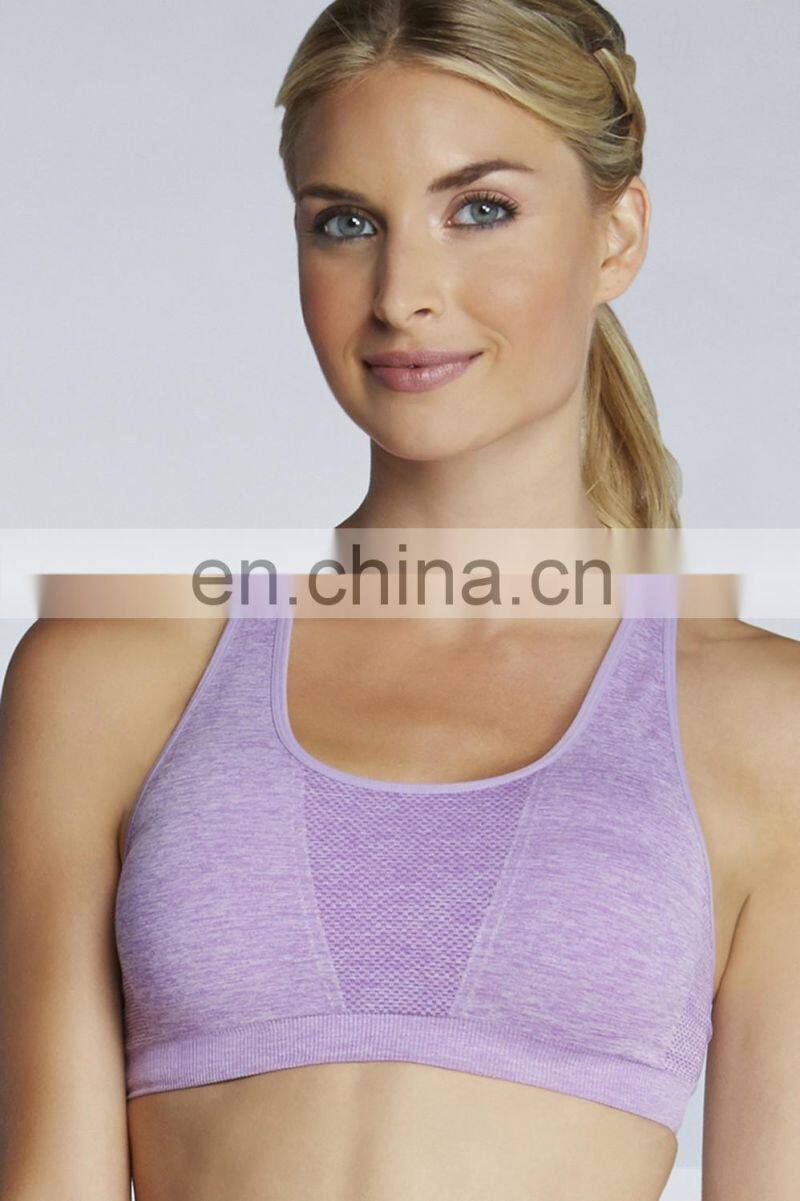 Women's High Impact Seamless Racerback Yoga Bra Fitness Bra#YB0001