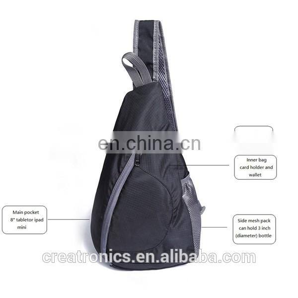 Sports College Students Hiking Shoulder Sling Bag, Travel Teenager School Bags Backpack