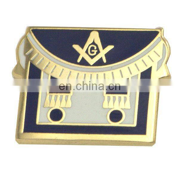 factory supplier hot selling masonic items/ masonic lapel pins