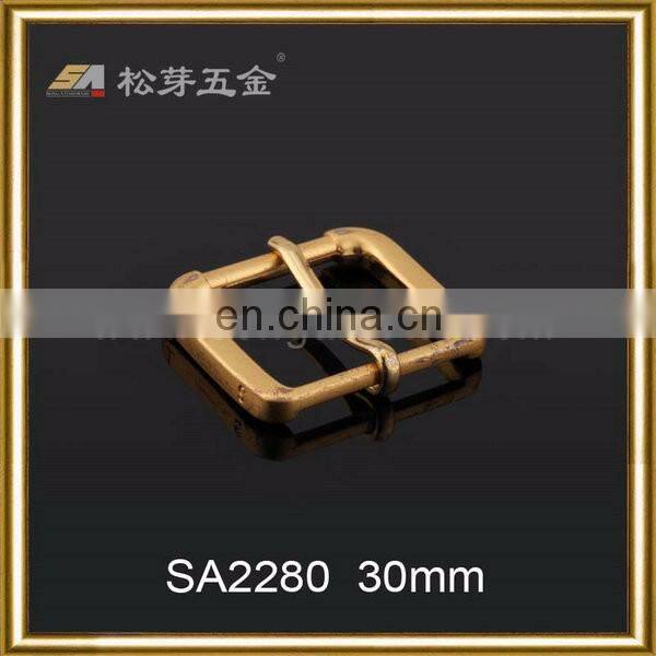 Suitcase parts customized metal clip reversible pin buckle