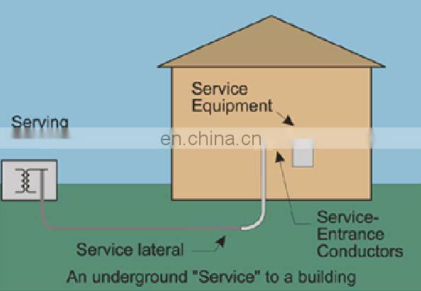 UL854 SEU Cable with XHHW-2 Inners 600 Voltage Copper Conductor XLPE Insulation Sunlight Resistance PVC Jacket Wire