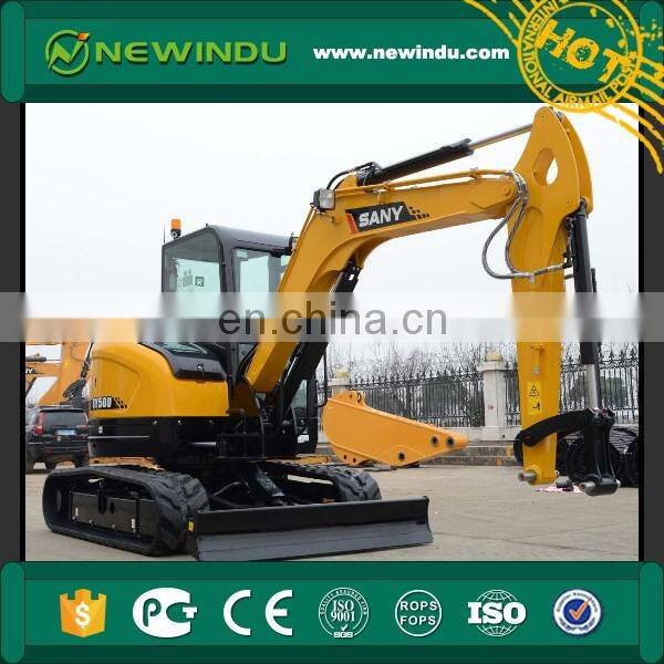 mini excavator ripper sany 5 tons chinese mini excavator